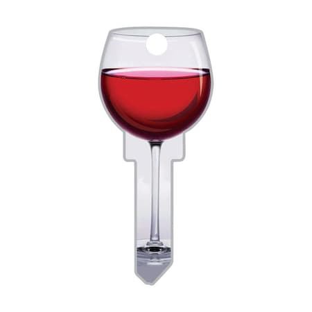 Lucky Line B108K Red Wine Key Blank KW1 & KW11, 5PK 5660923